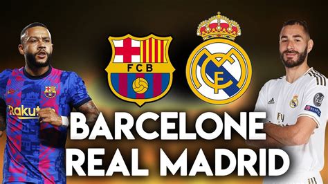 real madrid – barcelone chaine
